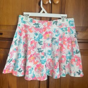 Floral Girls’ Skater Skirt